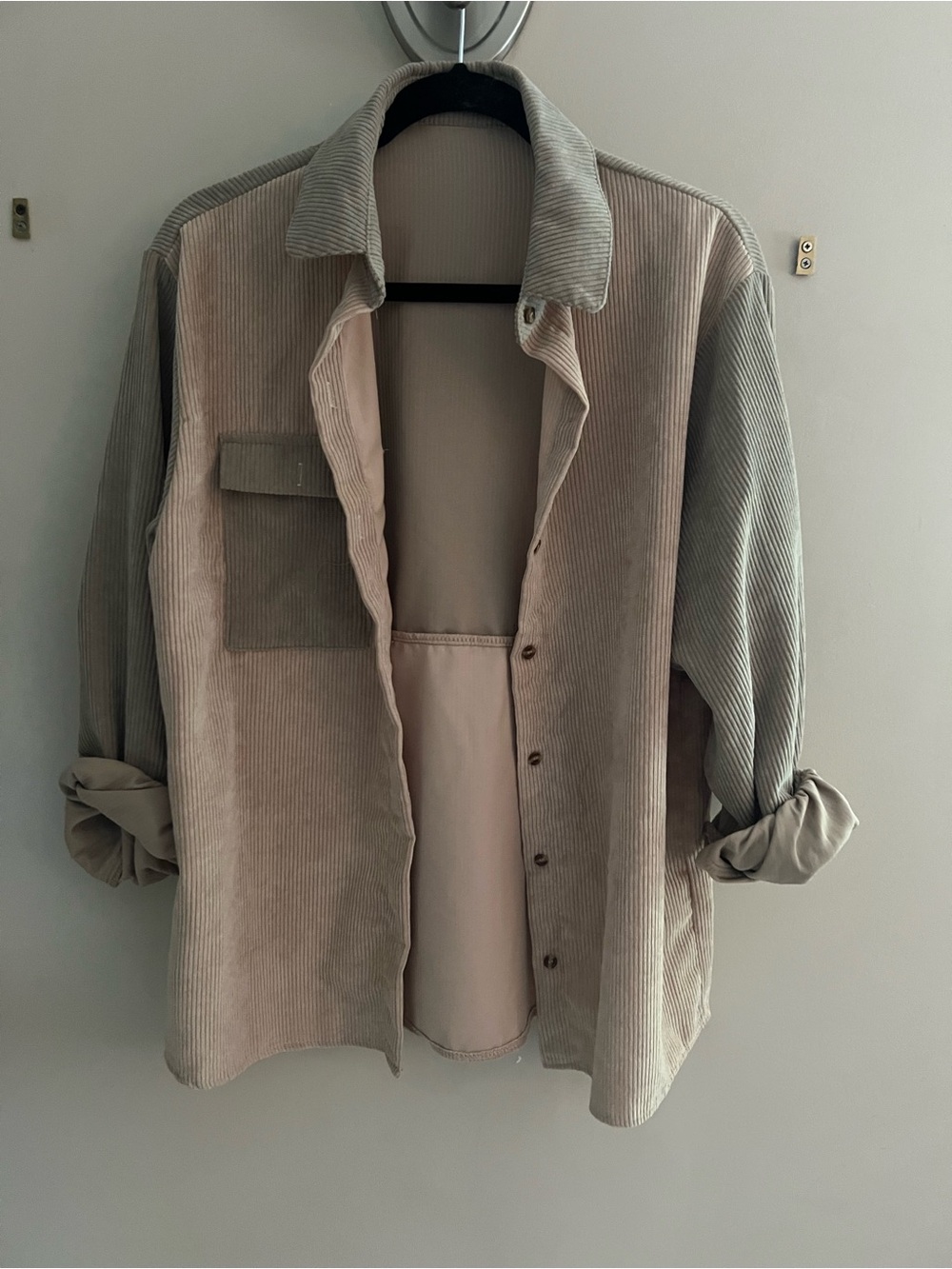 Corduroy Overshirt Jacket